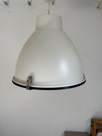Hanglamp mat wit, Huis en Inrichting, Lampen | Hanglampen, Minder dan 50 cm, Industrieel, Metaal, Zo goed als nieuw