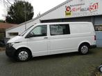 Volkswagen Transporter 2.0 TDI L2H1 30 DC 6Pers Apple & Andr, Auto's, Bestelauto's, Voorwielaandrijving, Stof, Gebruikt, Euro 6