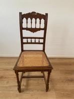 Retro Set van 4 eiken houten stoelen uit jaren 1900, Antiek en Kunst, Antiek | Meubels | Stoelen en Banken, Ophalen