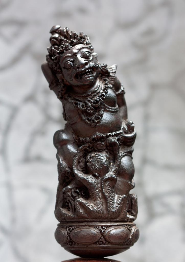 kris keris greep Raksasa Bali/Lombok, Antiek en Kunst, Kunst | Niet-Westerse kunst, Verzenden