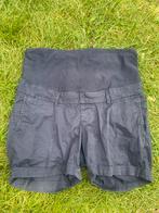 Zwangerschaps korte broek, Mama H&M, blauw, maat 50, Kleding | Dames, Positiekleding, H&M, Blauw, Maat 42/44 (L), Ophalen of Verzenden