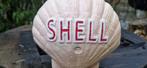 Shell gietijzeren reclame spaarpot (brocante), Ophalen of Verzenden, Gebruikt, Gebruiksvoorwerp
