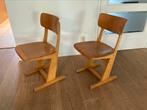 2 vintage retro stoeltjes voor kinderen, Ophalen, Zo goed als nieuw, Stoel(en)