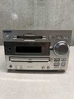 Sony MD 313 - Minidisc CD FM player + 10 minidiscs, Audio, Tv en Foto, Stereo-sets, Gebruikt, Ophalen of Verzenden, Sony