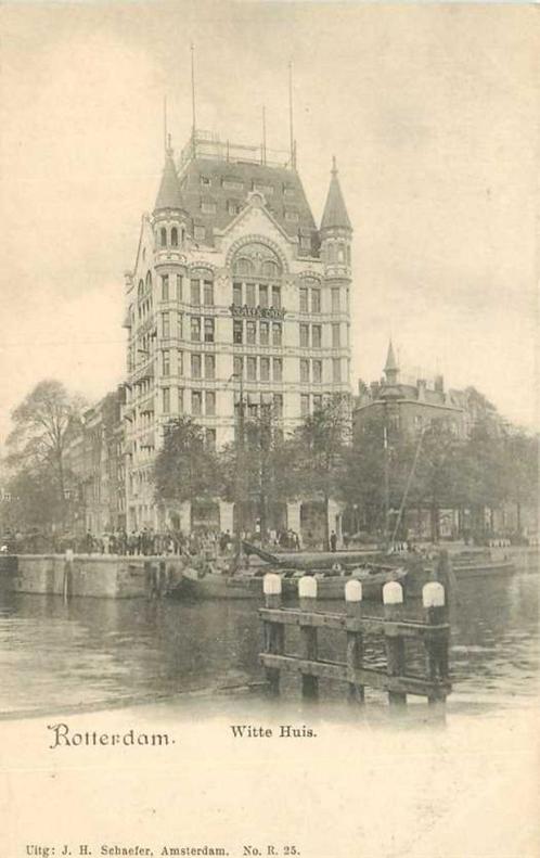 (300-231-011) Rotterdam Witte Huis, Verzamelen, Ansichtkaarten | Nederland, Zuid-Holland, Verzenden