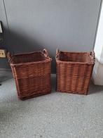 Rieten manden met handvaten, Ophalen, Zo goed als nieuw