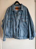 Oversized vintage spijkerjack Levi's maat XL, Blauw, Maat 56/58 (XL), Ophalen of Verzenden, Gedragen