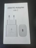 Nieuwe 25W USB-C PD Adapter voor snelladen, Ophalen of Verzenden, Nieuw, Apple iPhone