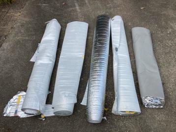 Rollen isolatie voor onder de vloer of achter radiator beschikbaar voor biedingen