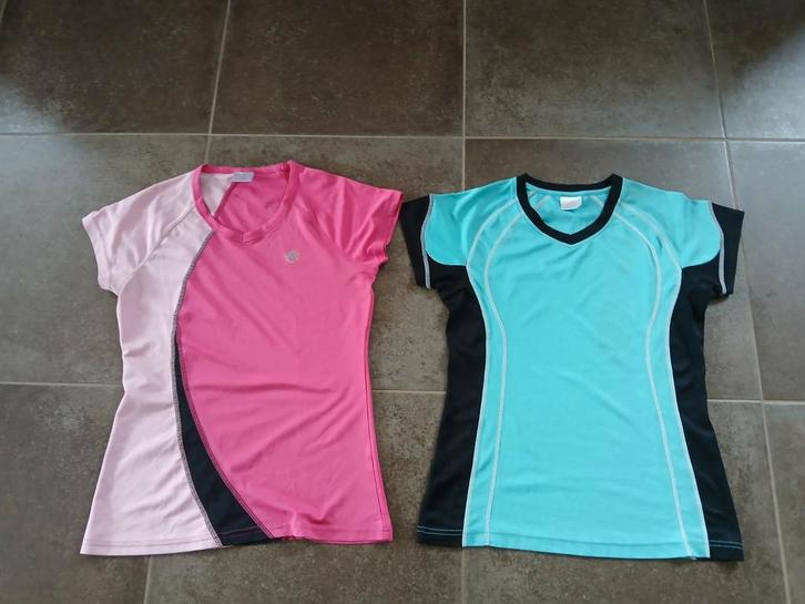 Sportshirts van Leontien in maat M., Kleding | Dames, Sportkleding, Gedragen, Maat 38/40 (M), Ophalen