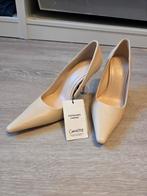 Mango leren hakken maat 36, Kleding | Dames, Schoenen, Mango, Beige, Nieuw, Ophalen of Verzenden