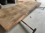 Tafelblad Ruw eiken 2230x770 mm, Doe-het-zelf en Verbouw, Hout en Planken, Ophalen, Zo goed als nieuw, Eiken, Minder dan 200 cm