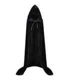 Zwarte cape (volwassene kinder dames meisjes mantel feest), Verzenden, Nieuw, Bovenkleding