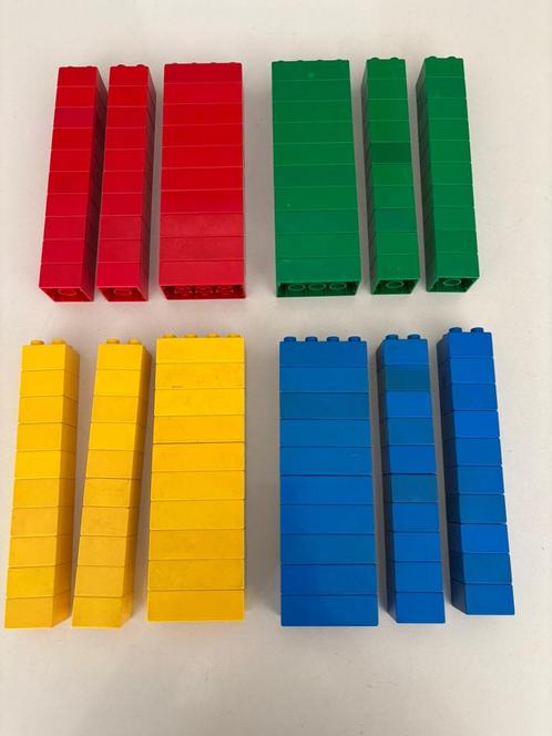 Lego Duplo blokken set rood groen geel en blauw 120 stuks!, Kinderen en Baby's, Speelgoed | Duplo en Lego, Gebruikt, Duplo, Complete set