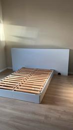 MOET VANDAAG (DO) WEG - IKEA LYNGÖR matrasbodem 140x200 cm, Huis en Inrichting, Slaapkamer | Bedden, Ophalen, Blauw, Tweepersoons