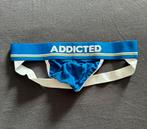 Jockstrap Addicted maat S (Gebruikt), Kleding | Heren, Ondergoed, Blauw, Addicted, Overige typen, Verzenden