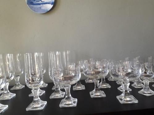 collectie (29x) Kristal glaswerk Rosenhal - Milo serie, Antiek en Kunst, Antiek | Glas en Kristal, Ophalen