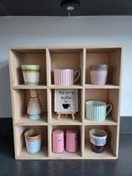 Mooi vakkenkastje voor diverse doeleinden, Huis en Inrichting, Met plank(en), Minder dan 50 cm, Ophalen of Verzenden, Zo goed als nieuw