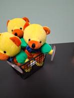 3 Beertjes in Schepmandje - Schattig!, Ophalen of Verzenden, Zo goed als nieuw, Beer
