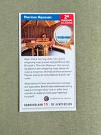 Thermen Maarssen voordeelbon 2e persoon 50% korting, Twee personen, Kortingsbon, Spa of Sauna