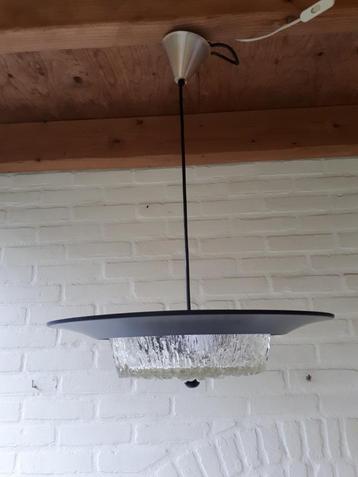 Vintage retro hanglamp glas Design Mid Century jaren 60. beschikbaar voor biedingen