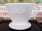 Melitta filter 102, wit, 1 gats, Ophalen of Verzenden