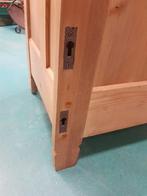 2 x halbank, bijzet bank, eetkamer bank van antiek grenen., Ophalen, Hout, Gebruikt, .