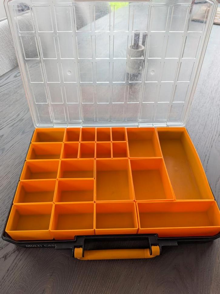 Raaco Multicase Carry Lite - 22 vaks, Doe-het-zelf en Verbouw, Gereedschapskisten, Zo goed als nieuw, Ophalen of Verzenden