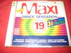 Maxi Dance Sensation, 2 CDs, Ophalen of Verzenden, 1980 tot 2000, Zo goed als nieuw