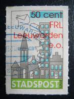 Postzegels Stadspost Leeuwarden 1995 - cw. € 0,75., Postzegels en Munten, Ophalen of Verzenden, Na 1940, Gestempeld