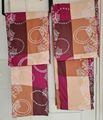 Dekbedovertreksets, 2 x 1pers. Als nieuw. beschikbaar voor biedingen