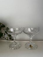 Set van 2 kristallen coupe champagne glazen villeroy en boch, Antiek en Kunst, Ophalen of Verzenden
