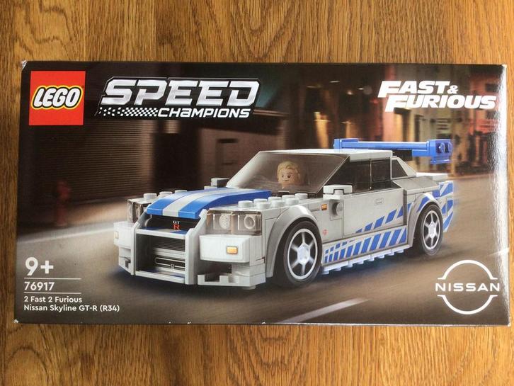 LEGO SPEED champions 76917 Nissan Skyline z.g.a.n. KOOPJE, Kinderen en Baby's, Speelgoed | Duplo en Lego, Zo goed als nieuw, Ophalen of Verzenden