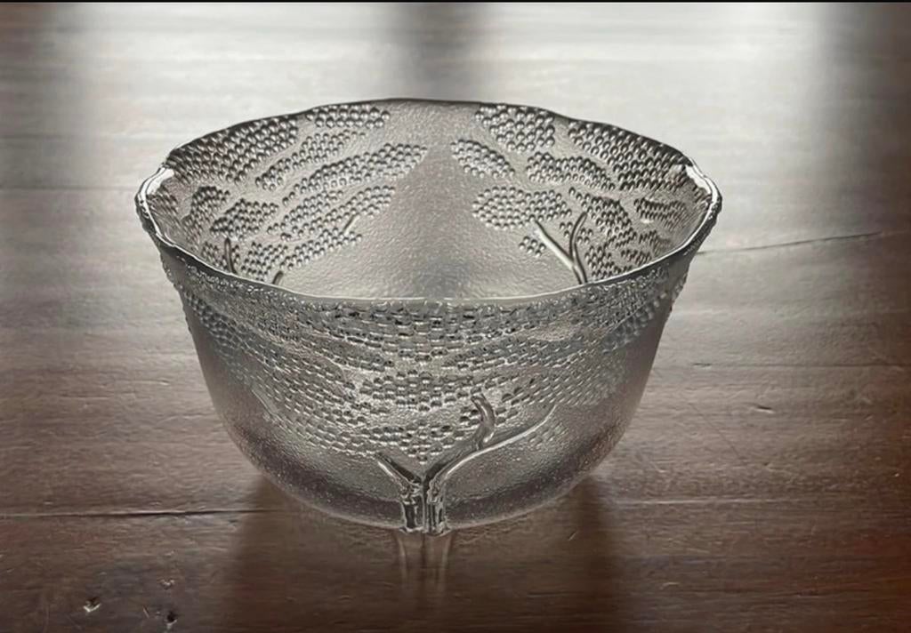 Kristallen kom tree of life, Antiek en Kunst, Ophalen of Verzenden