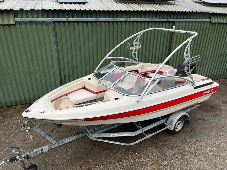 Tekoop maxum 1800xr speedboot boot bowrider, Watersport en Boten, Speedboten, Gebruikt, 3 tot 6 meter, Benzine, 70 tot 120 pk