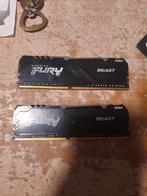 Kingston Fury Beast 32GB DDR4 Ram, Computers en Software, RAM geheugen, 32 GB, DDR4, Ophalen of Verzenden, Zo goed als nieuw