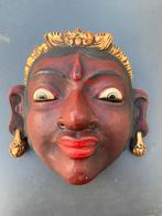 Indonesisch Houten Masker, Antiek en Kunst, Kunst | Niet-Westerse kunst, Ophalen of Verzenden