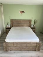 Tweepersoonsbedden van steigerhout, Ophalen, Steigerhout, Landelijk, Overige maten