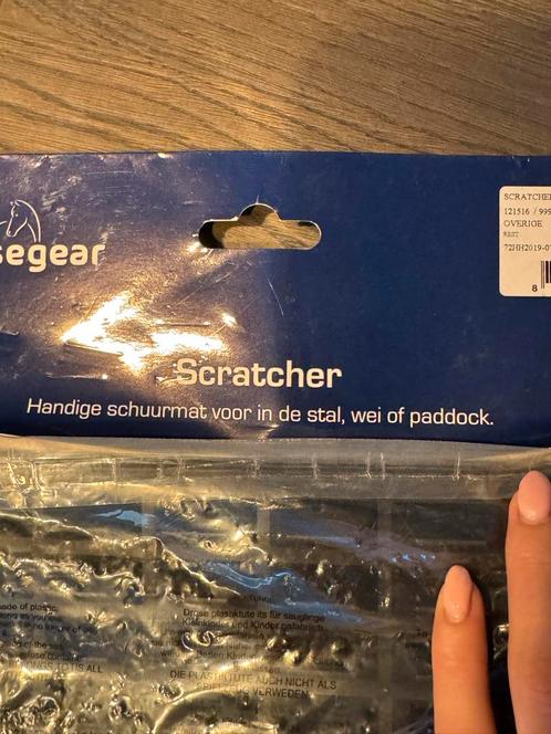 NIEUW Scratcher Horsegear (schuurmatten voor paard stal), Dieren en Toebehoren, Paarden en Pony's | Overige Paardenspullen, Nieuw