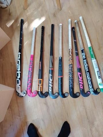 Hockey sticks zaal en veld. beschikbaar voor biedingen