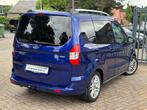 Ford Tourneo Courier 1.0 Titanium AIRCO STOELVERW. TREKHAAK, Auto's, Ford, Voorwielaandrijving, 101 pk, Gebruikt, Blauw