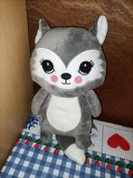 Zeeman grijze poes / kat knuffel 25 cm groot, Ophalen of Verzenden, Poes