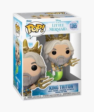 Funko Pop! Disney Kleine Zeemeermin King Triton #1365 |NEW| beschikbaar voor biedingen