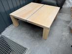 Bert Plantagie Salontafel massief eiken, Gebruikt, 100 tot 150 cm, Minder dan 50 cm, Eikenhout