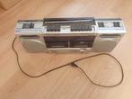 Te koop vintage Philips D8334 portable radio cassettespeler, Ophalen of Verzenden, Gebruikt, Radio