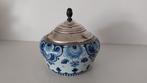 Delfts Blauw Pot met Deksel, Ophalen of Verzenden