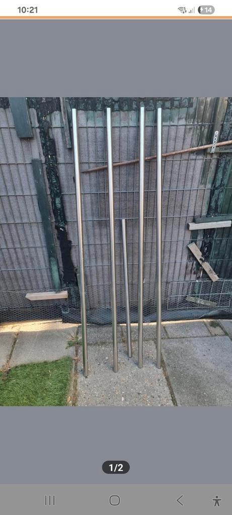 RVS 316 Buis 26.9mm - Diverse Lengtes, Doe-het-zelf en Verbouw, Metalen, Nieuw, Overige metalen, Ophalen