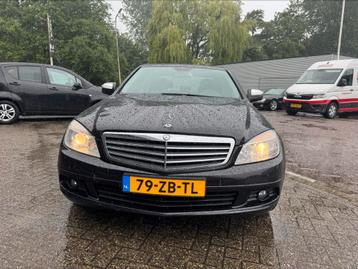 Mercedes-Benz C-Klasse 2.2 CDI C220 Sedan AUT 2007 Zwart Apk beschikbaar voor biedingen