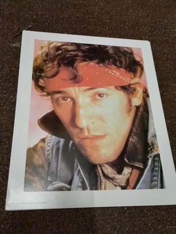 Bruce Springsteen David Bowie Rambo Rocky print tekening  beschikbaar voor biedingen