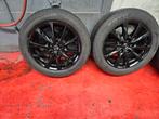 Mazda  velgen  met  banden maat 225 55  17, Ophalen, 17 inch, Band(en), Zomerbanden